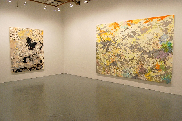 L to R: "Untitled (Number Four)",  "Regeneration"

Hunter College MFA Thesis Exhibition, 2009
Times Square Gallery, NY, NY