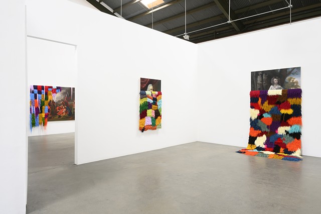 Installation view "Zippers Short and Skinny"