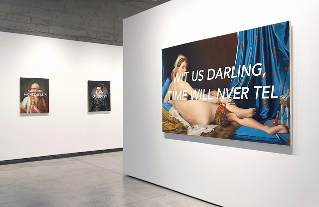 Installation view "All You Had To Do Was Call"