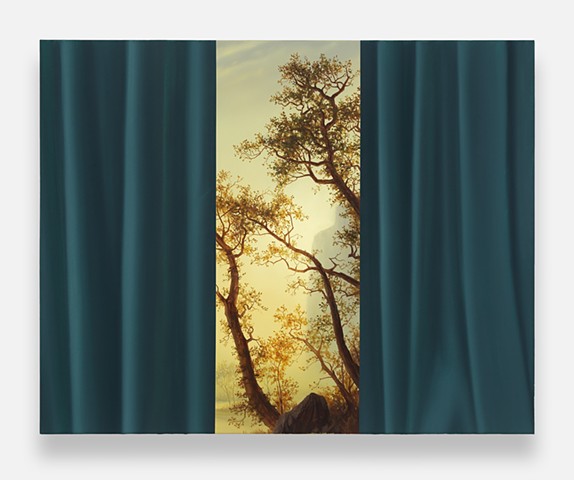 'Valley Sunrise and Green Curtain (after Bierstadt)'