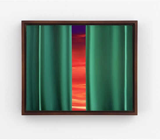 'Stage Curtain During Sunset,' study