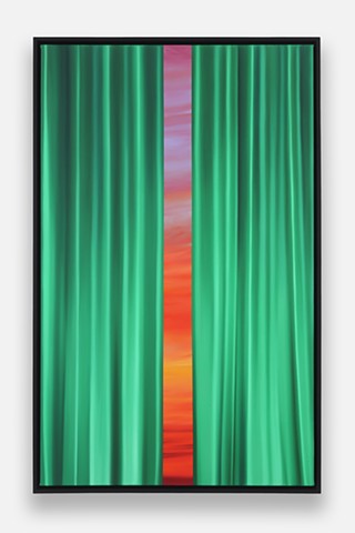 'Stage Curtain During Sunset'
