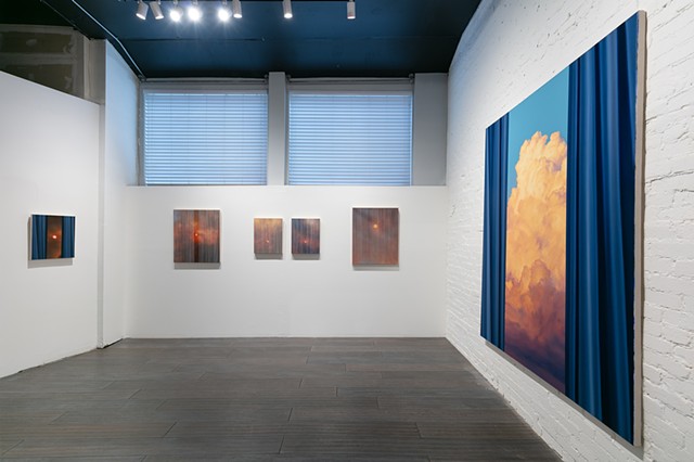 Installation view "sun-kissed"