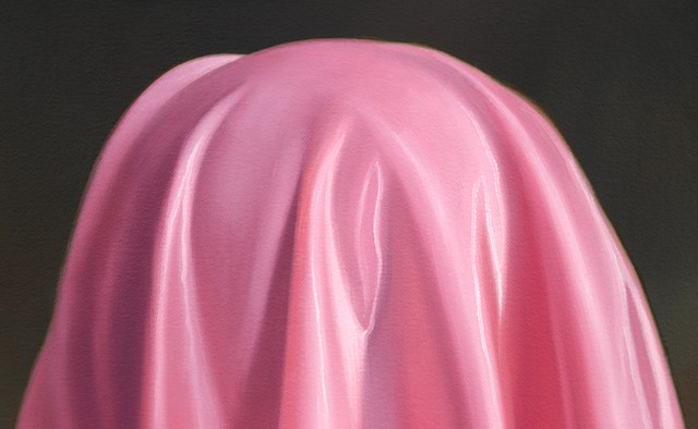 Portrait of A Gentleman (Pink), detail