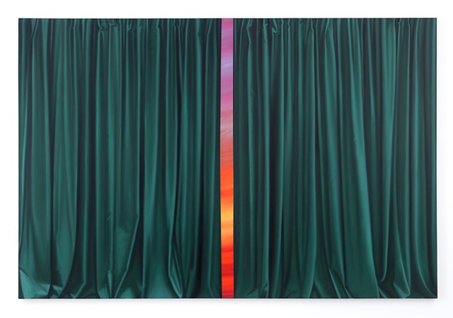 'First Sun and Green Curtain'