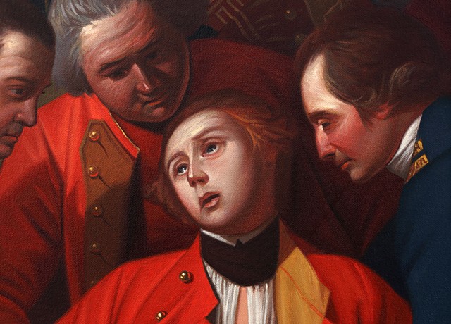 The Death of General Wolfe (after West), detail