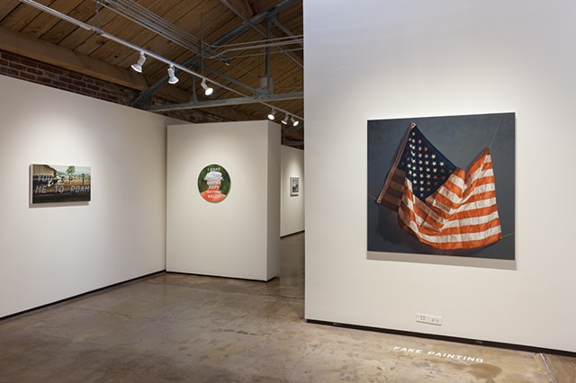 Installation View "Somewhere To Nowhere"

