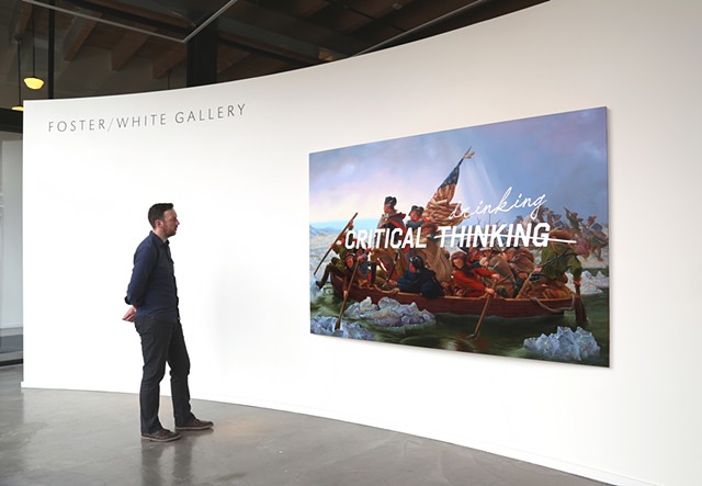 Installation View "Staring At The Sun"

