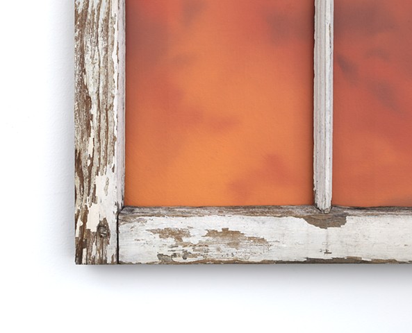 'Wildfire Sunrise and Window', detail