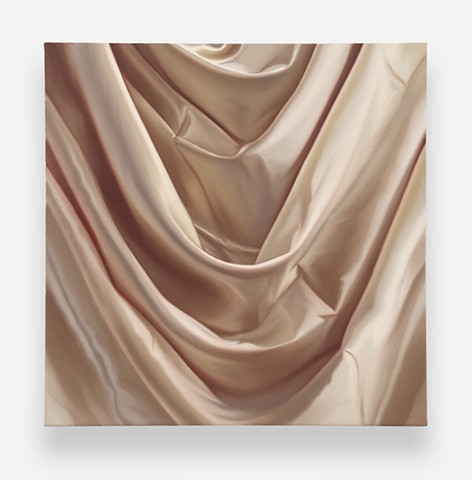 Light Gold Satin Fabric