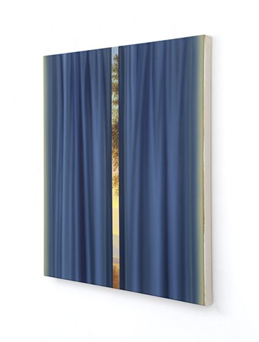 'The Beeches and Glowing Blue Curtain'