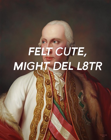 Portrait of Francis II: Felt Cute, Might Delete Later

