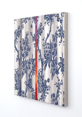 'First Sun and Toile De Jouy Curtain'
