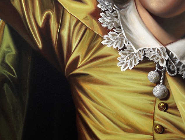 The Brown Boy (Thomas Lister after Reynolds), detail