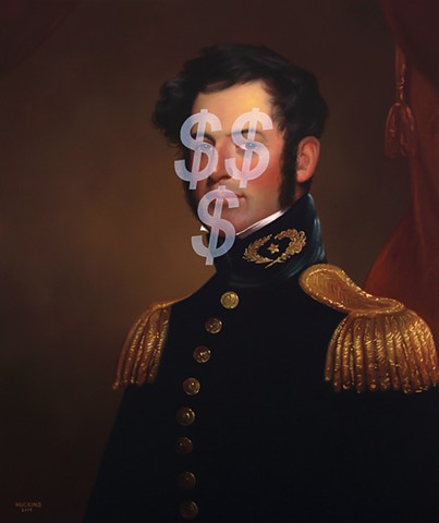 Follow The Money: Young Robert E. Lee (Based On Money Face Emoji)