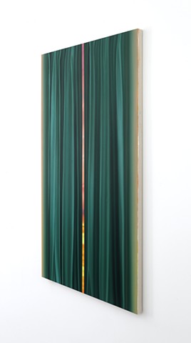 ‘First Sun and Glowing Green Curtain (2)’