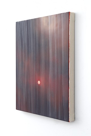 'Wildfire Sunrise Behind Sheer Curtain (2)'