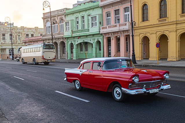 Classic Car. Havana, Cuba. 