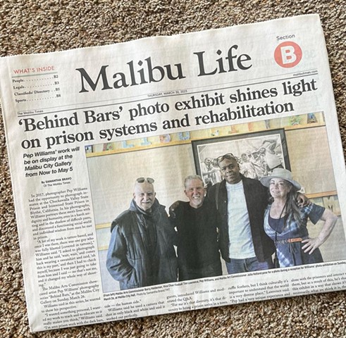 Pep Williams Featured in The Malibu Times