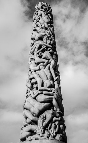 Gustav Vigeland Monolith. Oslo, Norway