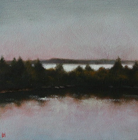 Study for Evergreen Sunset