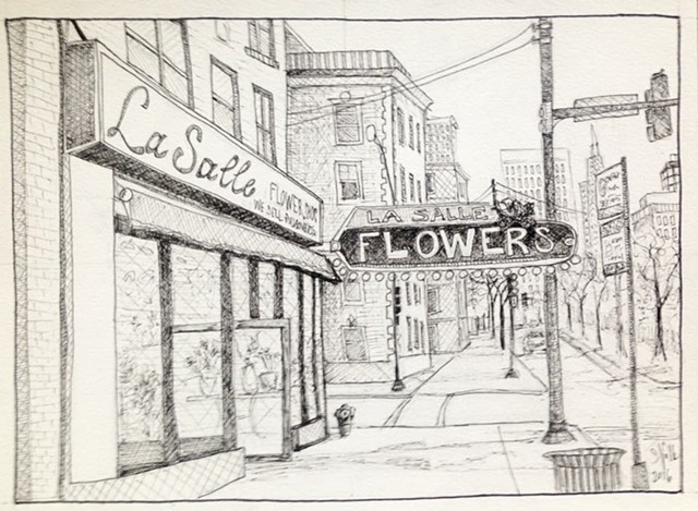 Flower Shop Sketch