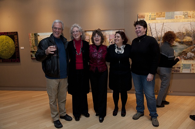 Carter Art Center opening - artist and staff