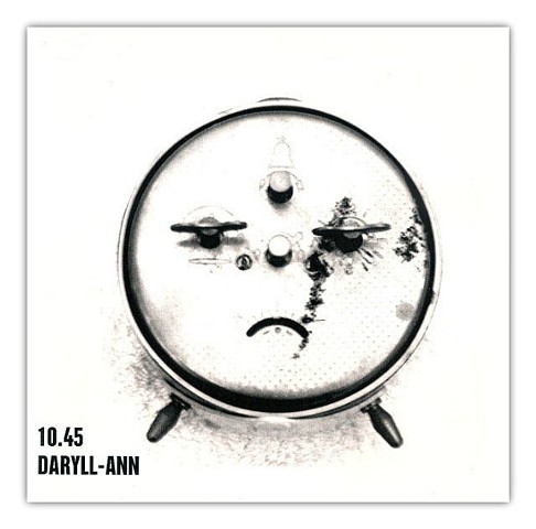 Hulya Kilicaslan photograph of clock Daryll-Ann single by Hulya Kilicaslan artwork Amsterdam