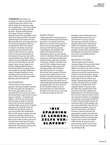 Grazia real life workaholic