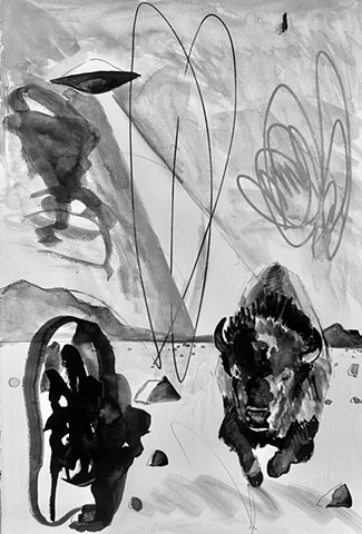 Black & white sketch # 12 