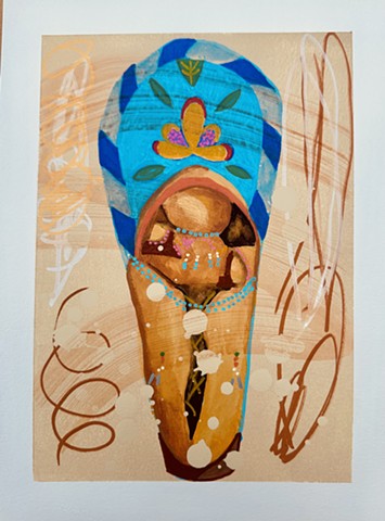 Niimiipuu doll in cradle board