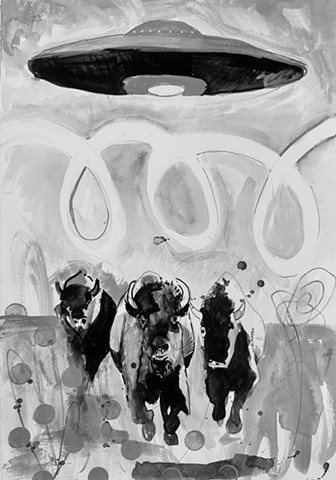 Black & white sketch # 13 