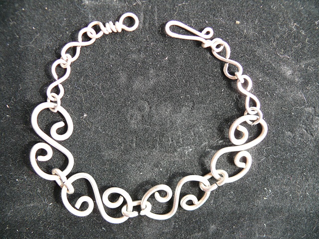 untitled spiral bracelet