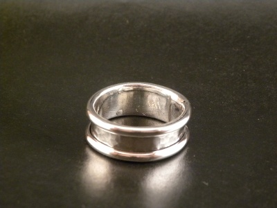 custom silver ring