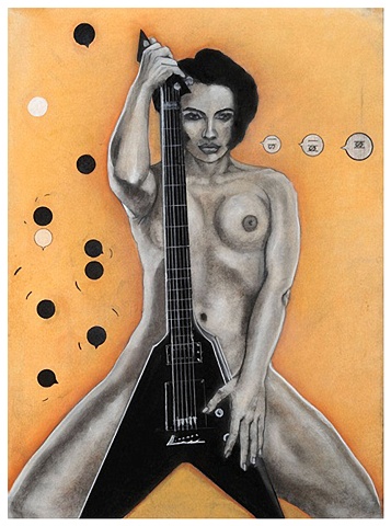 Woman and Guitar