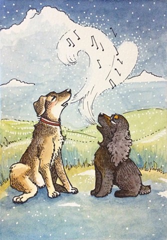 dogs' holiday song