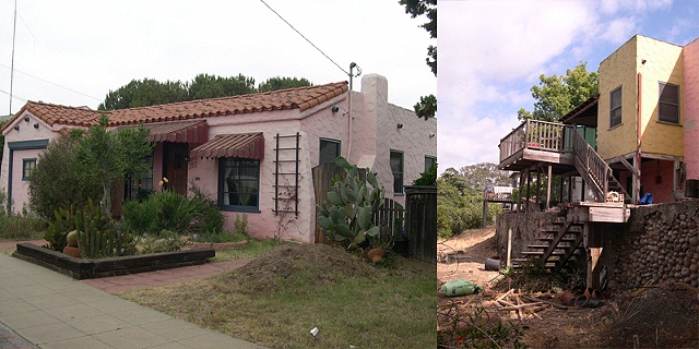 front/back of house 2003