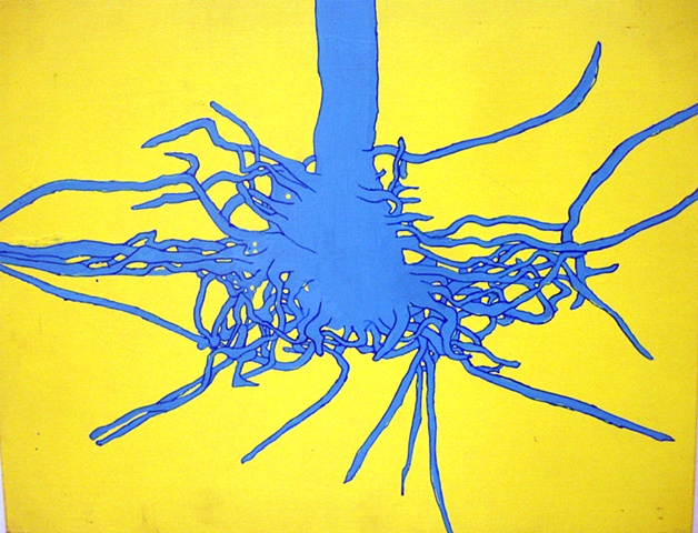 Flat Root- Blue/ Yellow