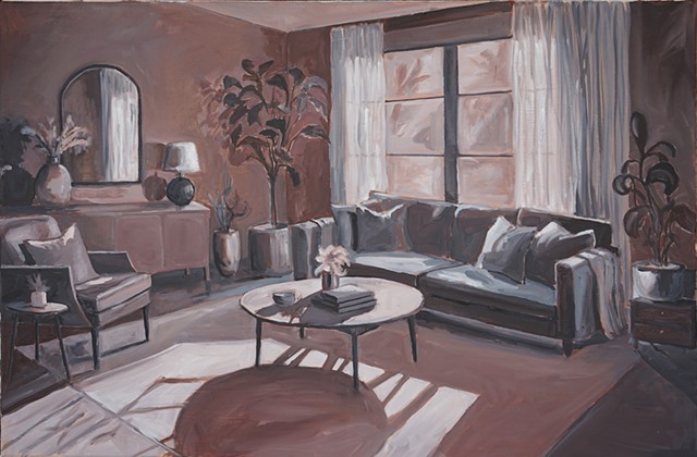 Interior in Brown