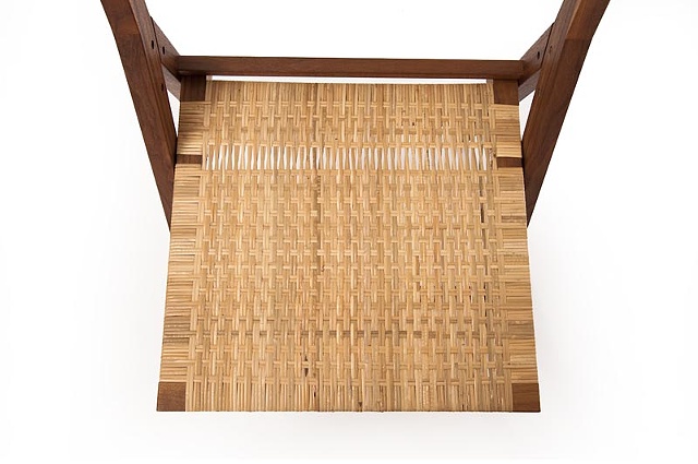 Hand woven seat