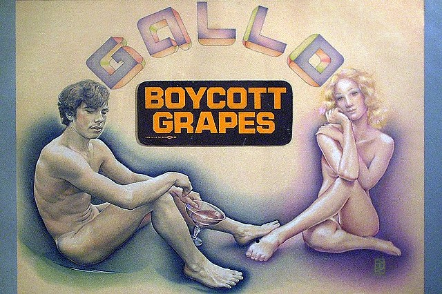 Boycott Gallo poster