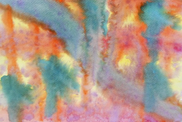 abstract, watercolour