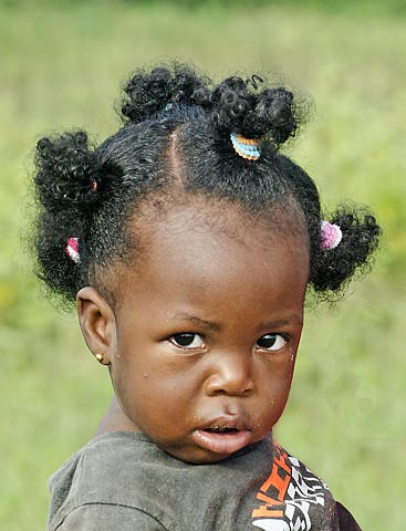 Nigeria, girl, child, portrait