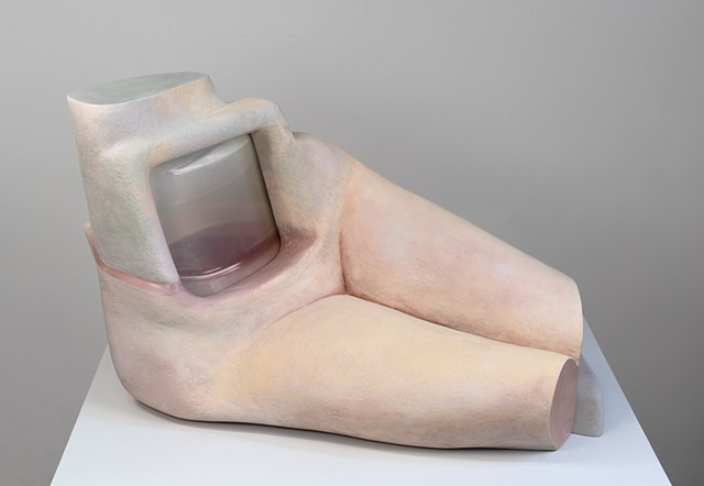Declining Nude (with Basin, Prop, and Handle)