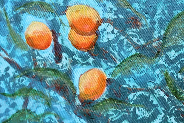 persimmons detail