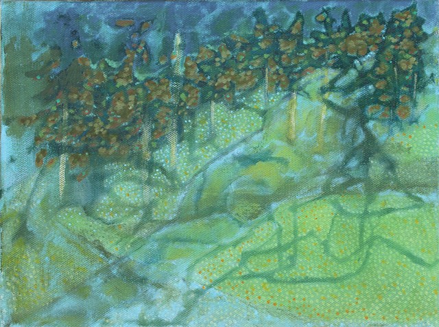 trees & creek