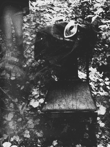 Untitled In The Woods With Chair & Mask
