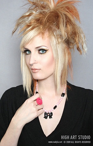 high art studio; mu/hair drop dead gorgeous
