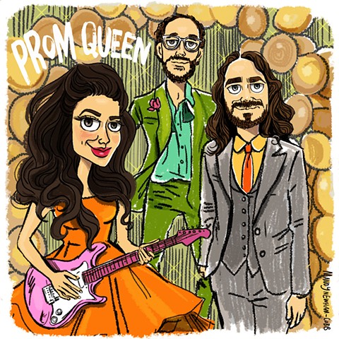 illo of Prom Queen! for Sessions from the Box :)