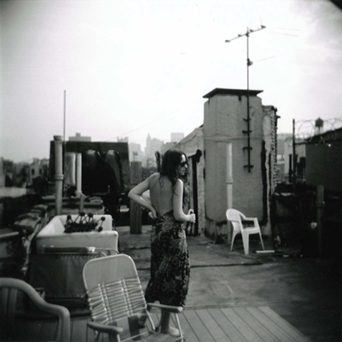 Serena on her Rooftop no.2, New York
